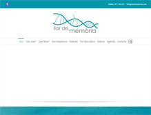 Tablet Screenshot of llardememoria.com